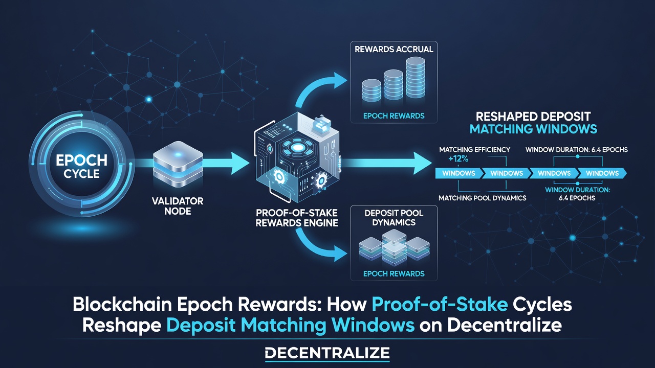 Darstellung von Einzahlungs-Matching-Fenstern in Verbindung mit Proof-of-Stake-Epochen auf dezentralen Sportwettenplattformen