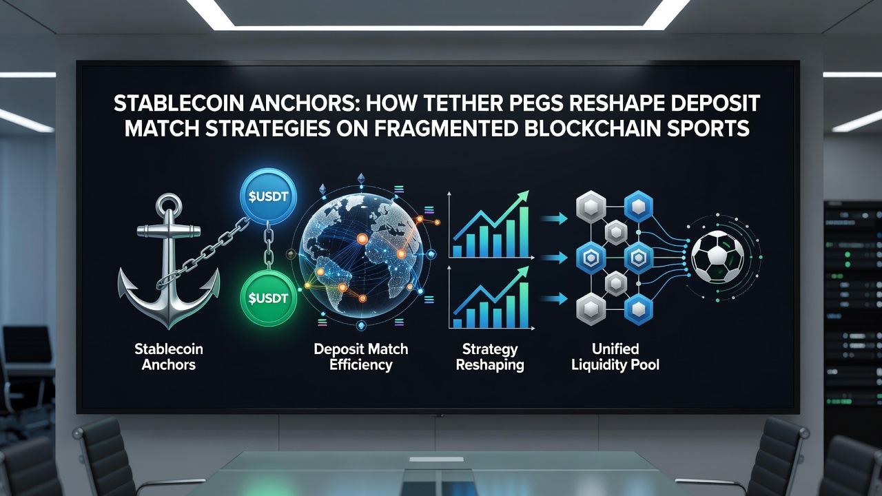 Darstellung von Cross-Chain-Einzahlungen und Match-Boni in Krypto-Sportsbooks
