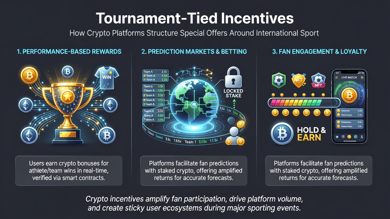 Struktur von Bonusangeboten bei internationalen Sportevents auf Krypto-Plattformen